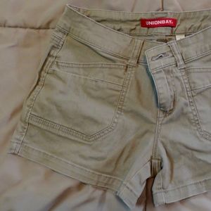 Grayish Tan Cargo Shorts